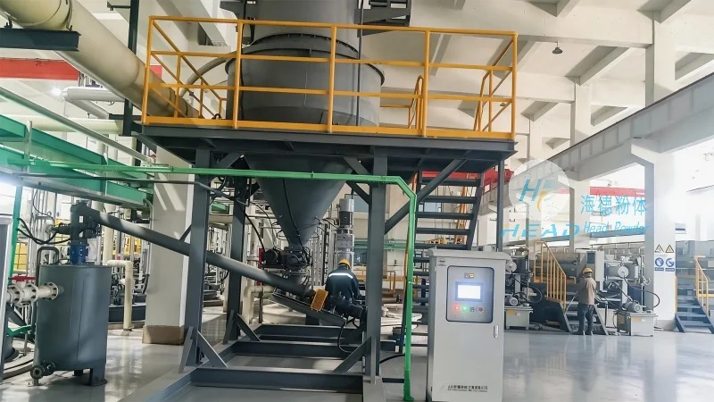 Filipíny Ortigas Pharmaceutical Powder Anti-cross-contamination Pneumatický přenos projekt