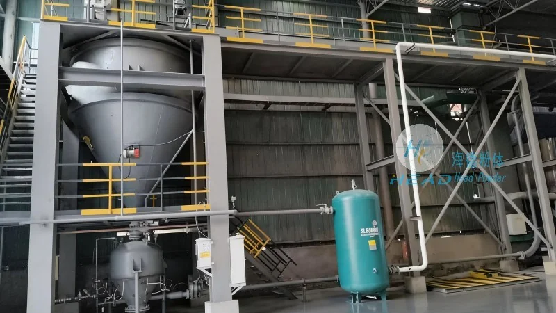Bentonitní pneumatický přenášecí systém
