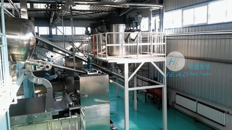 Hydrát magnesiumu – prach s účinností zabránění plamene, pneumatický přenosem