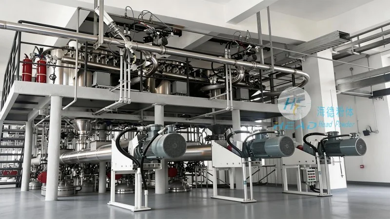PVC granulky pneumatické přenášecí řešení