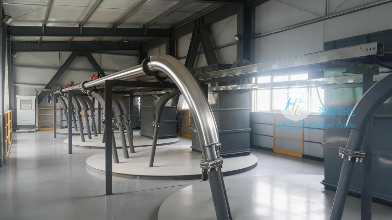 Waterford, Irsko Pneumatický přenosový projekt pro automatické podávání surovin pro litiační baterie