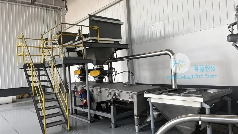 Maltodextrin pneumatický přenášecí systém