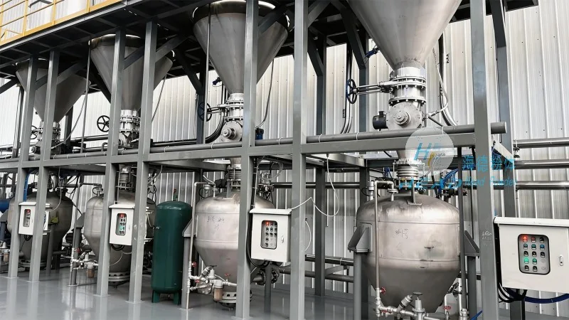 Silkeborg, Dánsko Kakaový prášek Hygienický pneumatický přenos projekt