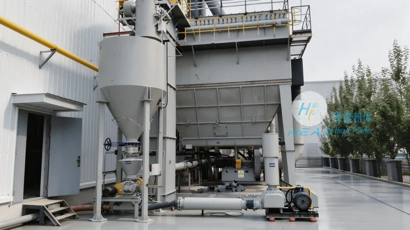 Turecko Istanbul Fine Chemical Powder Negativní tlakové pneumatické přenášení projekt