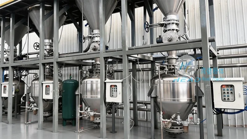Dánsko Jižní Jutlandský projekt baleného pneumatického přenášení popele