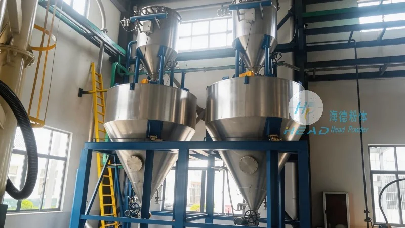 Projekt pneumatické přenosové soustavy s negativním tlakem pro rozpuštěnou fázi v egyptské přehradě Damietta Starch