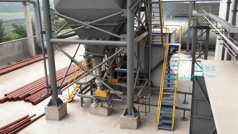 Paraguay Encarnación Ladící prášek na lithium baterie, pneumatický přenosem, případová studie
