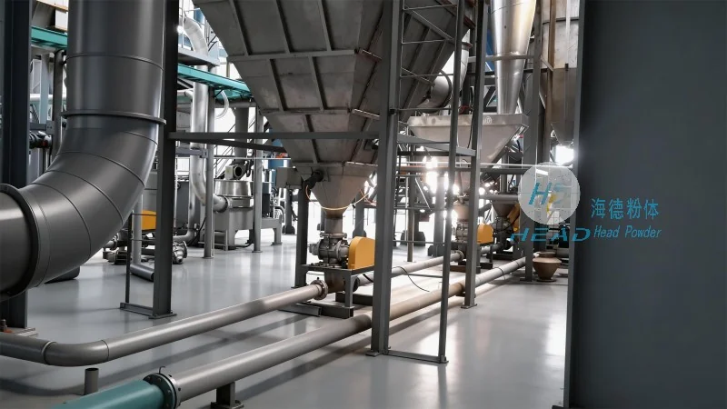 Čistý pneumatický transportní kufr pro potravinářské přídatné látky v Manizalesu, Kolumbie