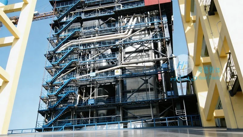 Projekt bez prachu pneumatického přenášení prášků PE v Frankfurtu v Německu