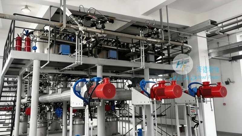 PLA Pellets pneumatický přenášecí systém PLA Pellets pneumatický přenášecí systém